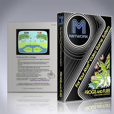 Atari 2600 UGC - NO GAME - Frogs and Flies