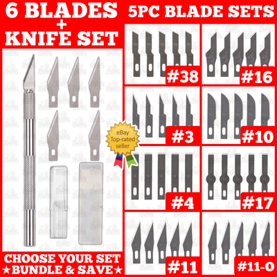 Exacto knife blade types deals