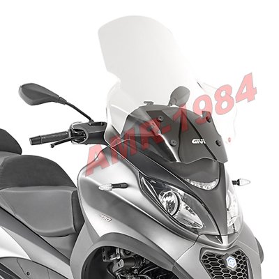 GIVI PARABREZZA TRASPARENTE PIAGGIO MP3 350 - 500 SPORT / BUSINESS GIVI D5613ST