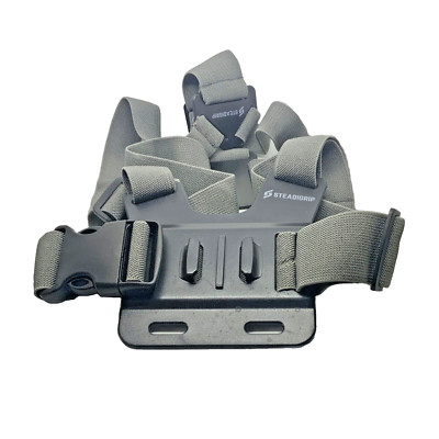 CHEST MOUNT HARNESS ONE SIZE FITS ALL  (GRAY) SPARE KIT for GoPro Action Camera
