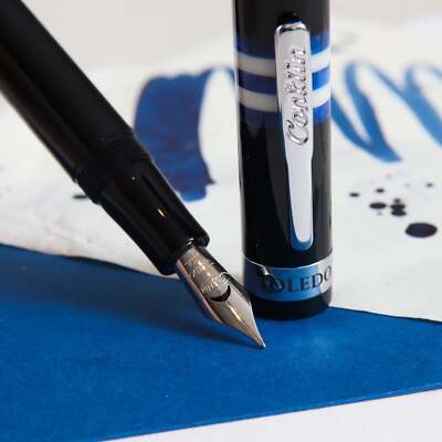 Conklin Toledo Blue Fountain Pen