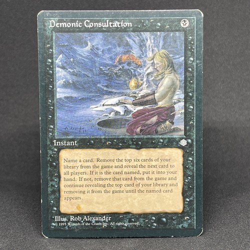 MTG Demonic Consultation [ICE] 4枚セット Demonic Consultation | Ice Age | Star City Games