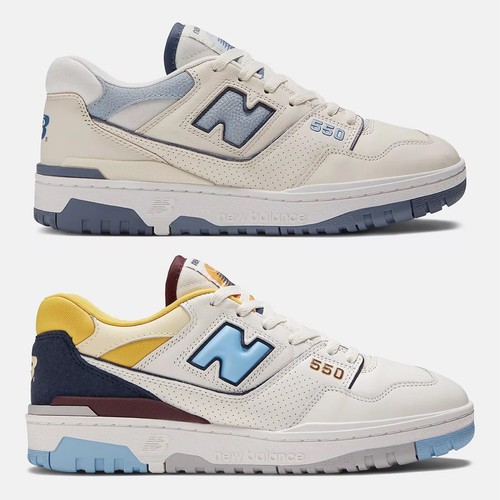 

Мужские кроссовки New Balance 550 Beige Blue (BB550PLA), Marqutte (BB550NCF), Бежевый, New Balance BB550