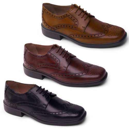 mens wide fit brogues