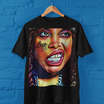 Erykah Badu Shirt, Grillz Graphic Tee, Erykah Badu TShirt, Outkast Andre 3000, U
