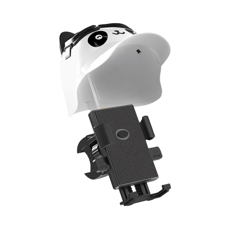 Bicycle Phone Mount Mini Helmet Rainproof Motorcycle Cell Phone Stand Sunproof