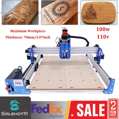 3-Axis 4040 Wood Carving Milling CNC Router Engraver Engraving Cutting Machine!