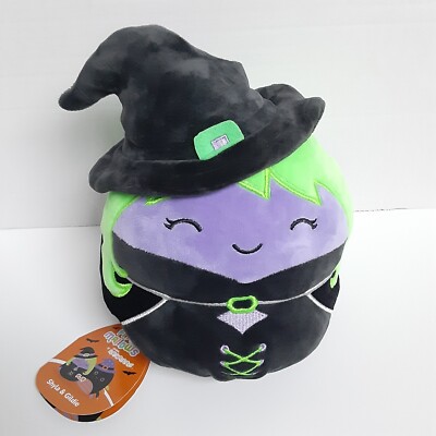 Squishmallows Flip-A-Mallow 8  Shyla & Gildie Halloween Witch / Spider 2022 NWT