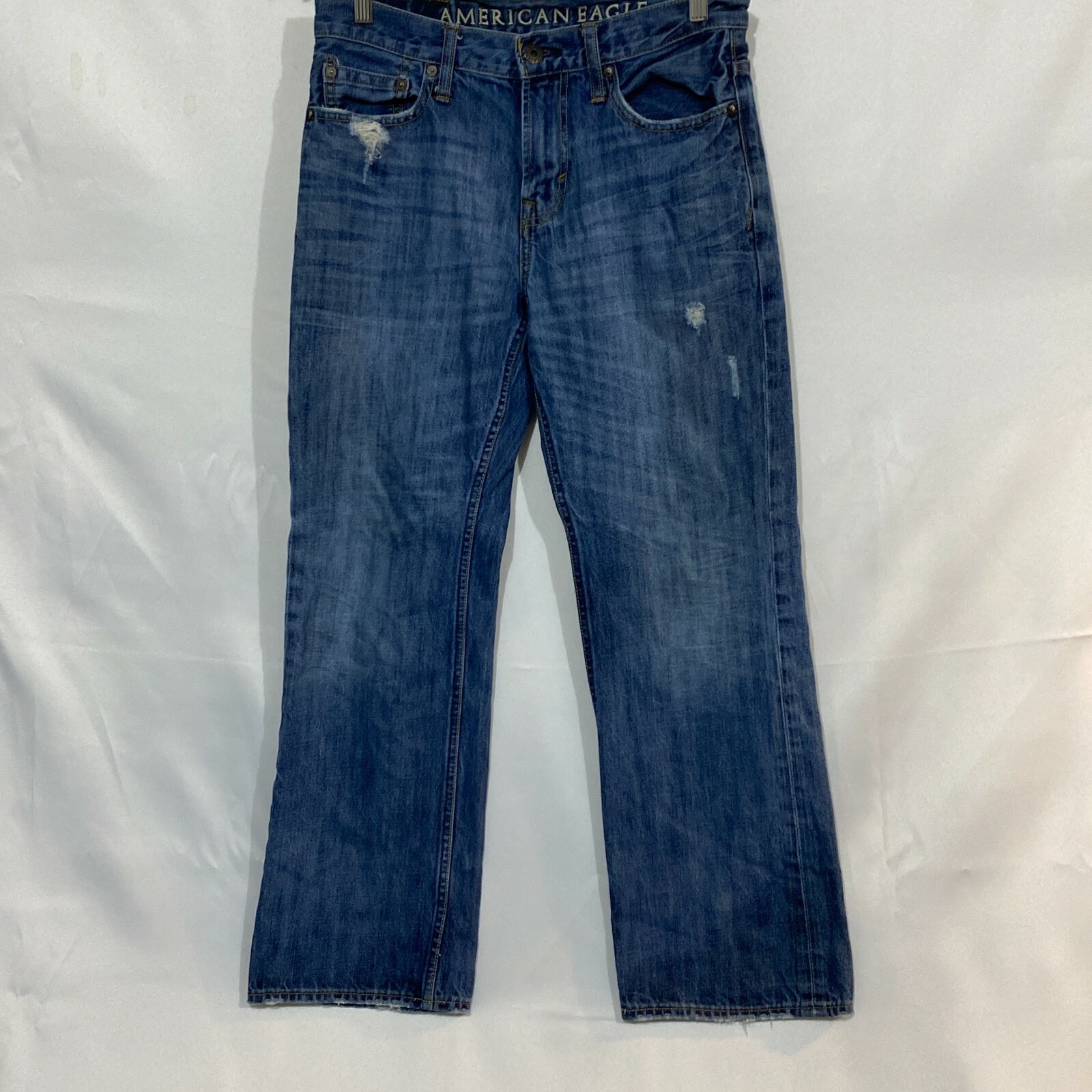 (No 0707) AMERICAN EAGLE 22インチ ブルー AMERICAN EAGLE ジュニアクロスバイク 22インチ シマノ6段変速
