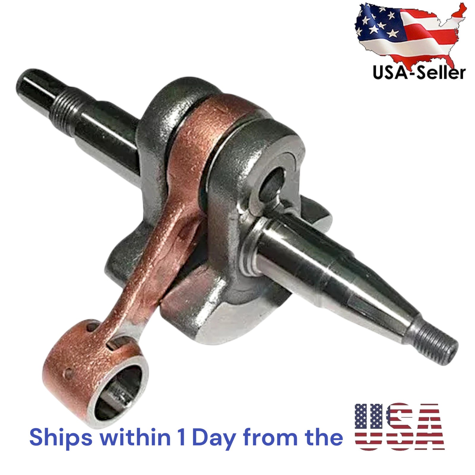 Crankshaft For Husqvarna 385 390 JONSERED 2186 2188 OEM#503 99 34-04