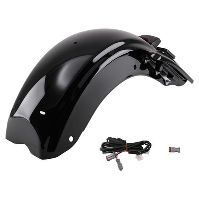 Mud Flaps Rear for Harley Road Glide Custom FLTRX 2010-2013 LED ABS