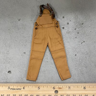 BE-OVA-ORG: 1/12 scale Orange Tan Overall for 6'' action figure body