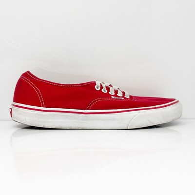 

Vans Mens Off The Wall 721356 Красная повседневная обувь Кроссовки Размер 10, Красный, Off The Wall