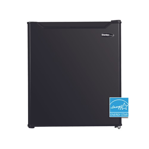 Danby 1.6 cu ft Auto Defrost Energy Star Compact Fridge, Bla