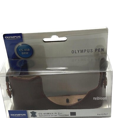 New OLYMPUS CS-45B Body Jacket -BROWN for PEN E-PL10 / E-PL9 / E-PL8 / E-PL7