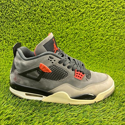 Nike Air Jordan 4 Retro Infrared Mens Size 11 Athletic Shoes Sneakers DH6927-061