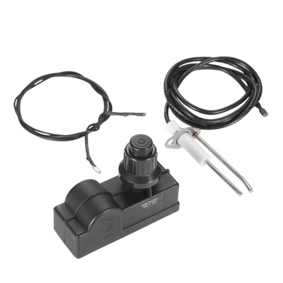 BBQ Gas Grill Spark Generator Push Button Ignitor Igniter 2 Outlet AA Battery