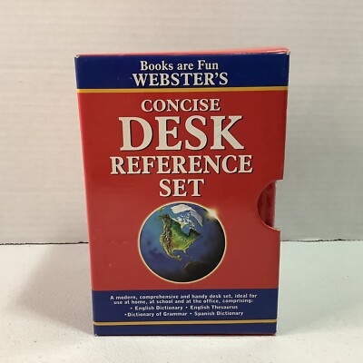Webster's Concise Desk Reference Set - Hardcover
