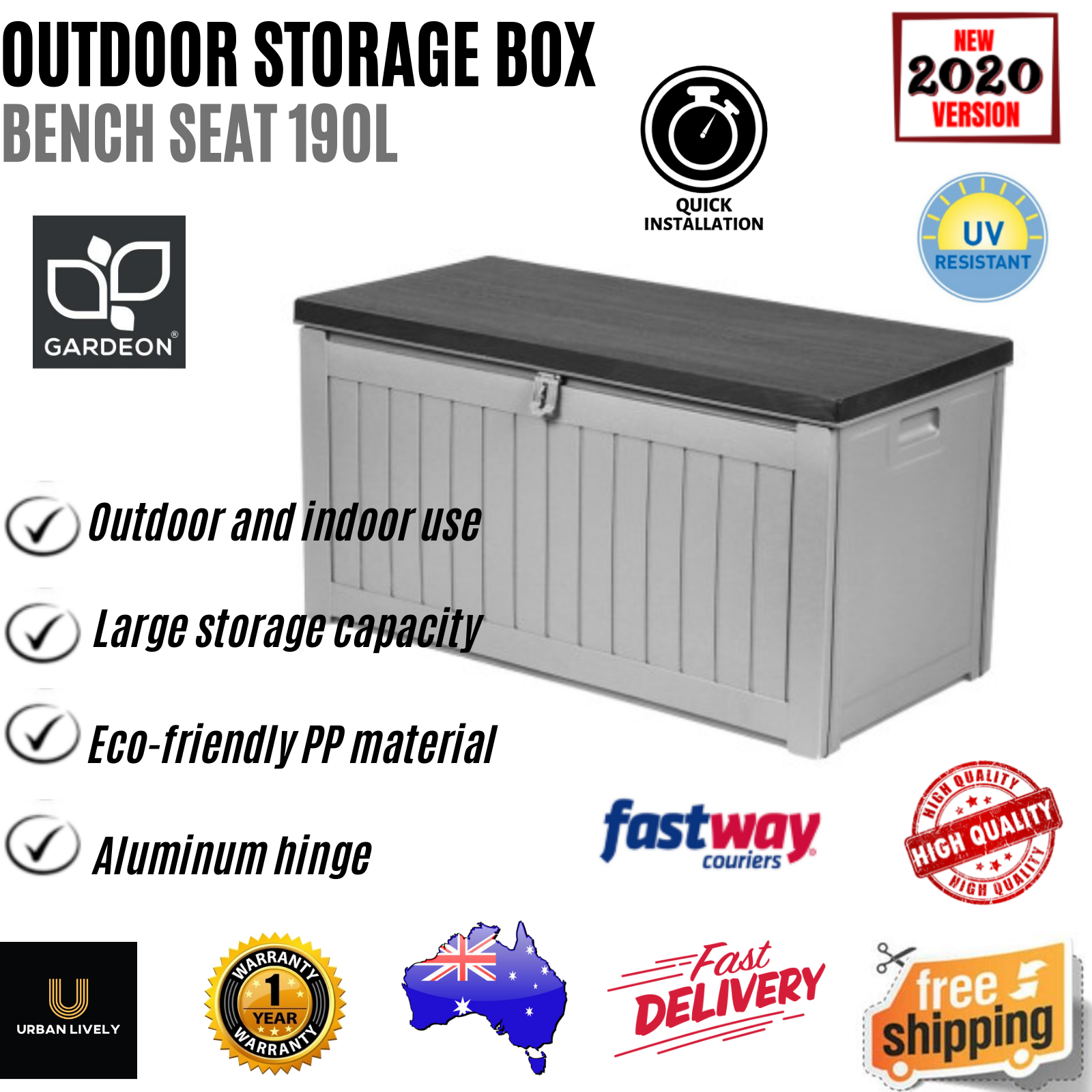 large outdoor toy storage