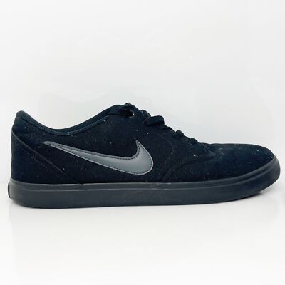 

Nike Mens SB Check Solarsoft 843896-002 Черные повседневные кроссовки, размер 12, Черный, SB Check Solarsoft