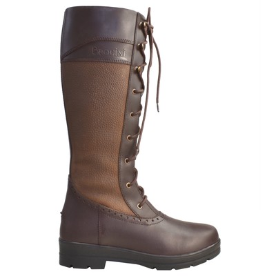 BROGINI BROGINI MALITO LACED TALL WOMENS BOOTS COUNTRY - BROWN ALL SIZES