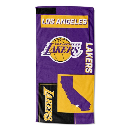 Пляжное полотенце Northwest NBA Los Angeles Lakers State Line