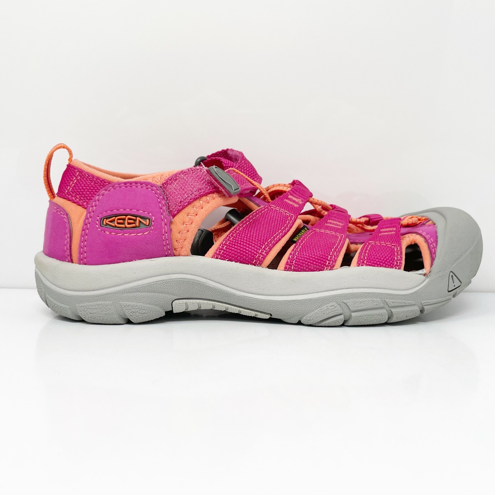 

Keen Girls Newport H2 1014267 Розовые походные сандалии на шнурке, размер 4, Розовый, Newport H2