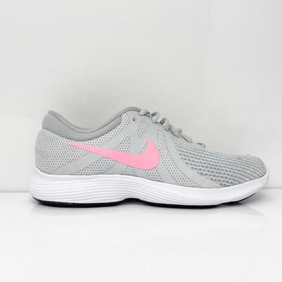 

Nike Womens Revolution 4 908999-016 Серые кроссовки для бега, размер 7,5, Серый, Revolution 4