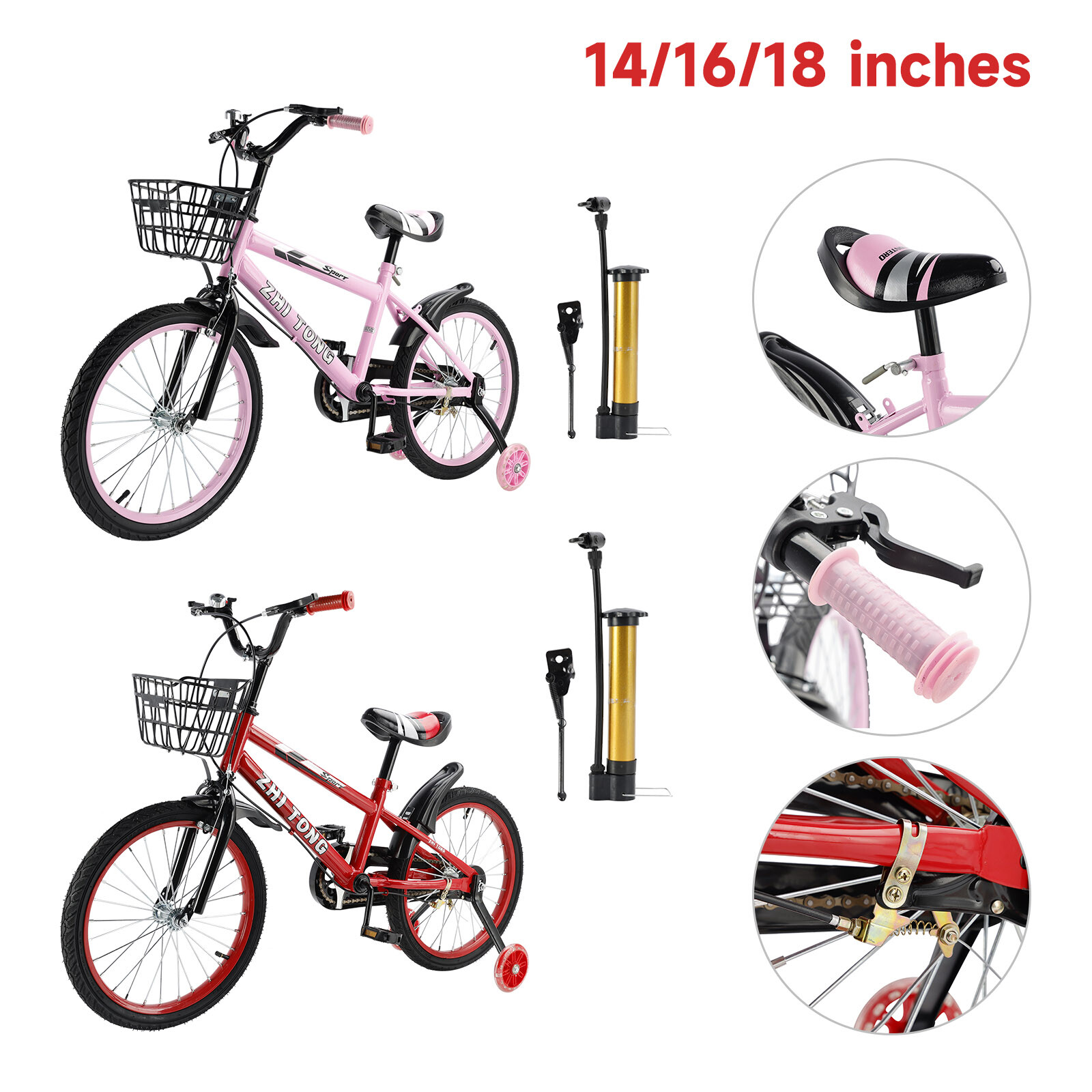 Boys & Girls W/ Bottle Cage Holder