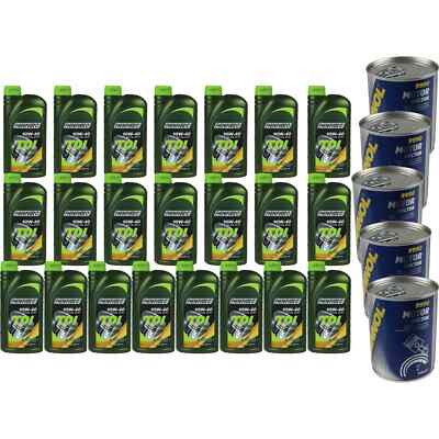 22L Olio Motore FANFARO TDI 10W-40 5x MANNOL Motor Doctor ADDITIVO