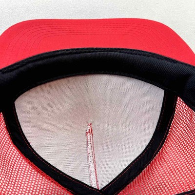 FTC For The City Hat Cap Snapback Trucker Red Adjustable Skater Streetwear Logo