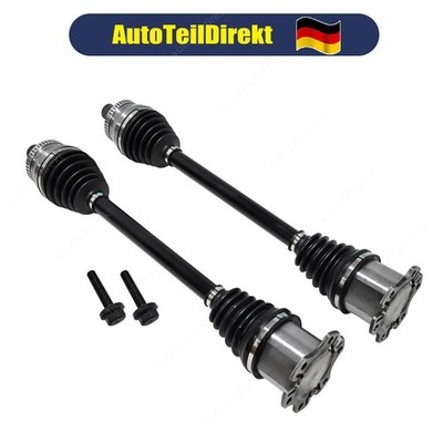 2x ANTRIEBSWELLE GELENKWELLE VORNE LINKS + RECHTS FÜR AUDI A4 B6 8E B7 8E 8H