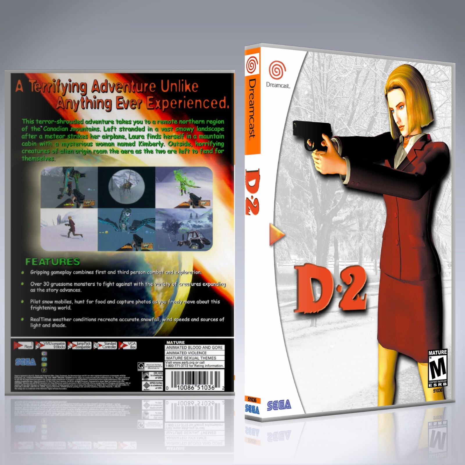 Dreamcast Custom Case - NO GAME - D2 [4 Disc] | eBay