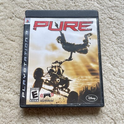 Pure Playstation 3 PS3 PREOWNED MISSING MANUAL GENERIC CASE