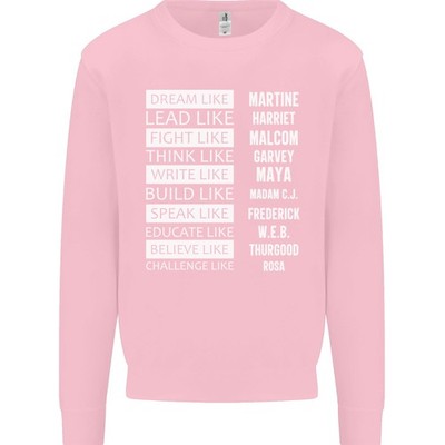 Felpa Uomo Nera Come Un Sogno In Onore Del Mese Della Storia Dei Neri