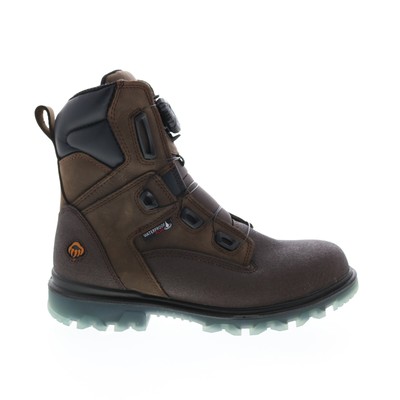 

Wolverine I-90 EPX BOA Водонепроницаемые мужские коричневые широкие рабочие ботинки Carbonmax 8 дюймов 10,5, Коричневый, Wolverine I-90 EPX BOA Waterproof CarbonMax 8"