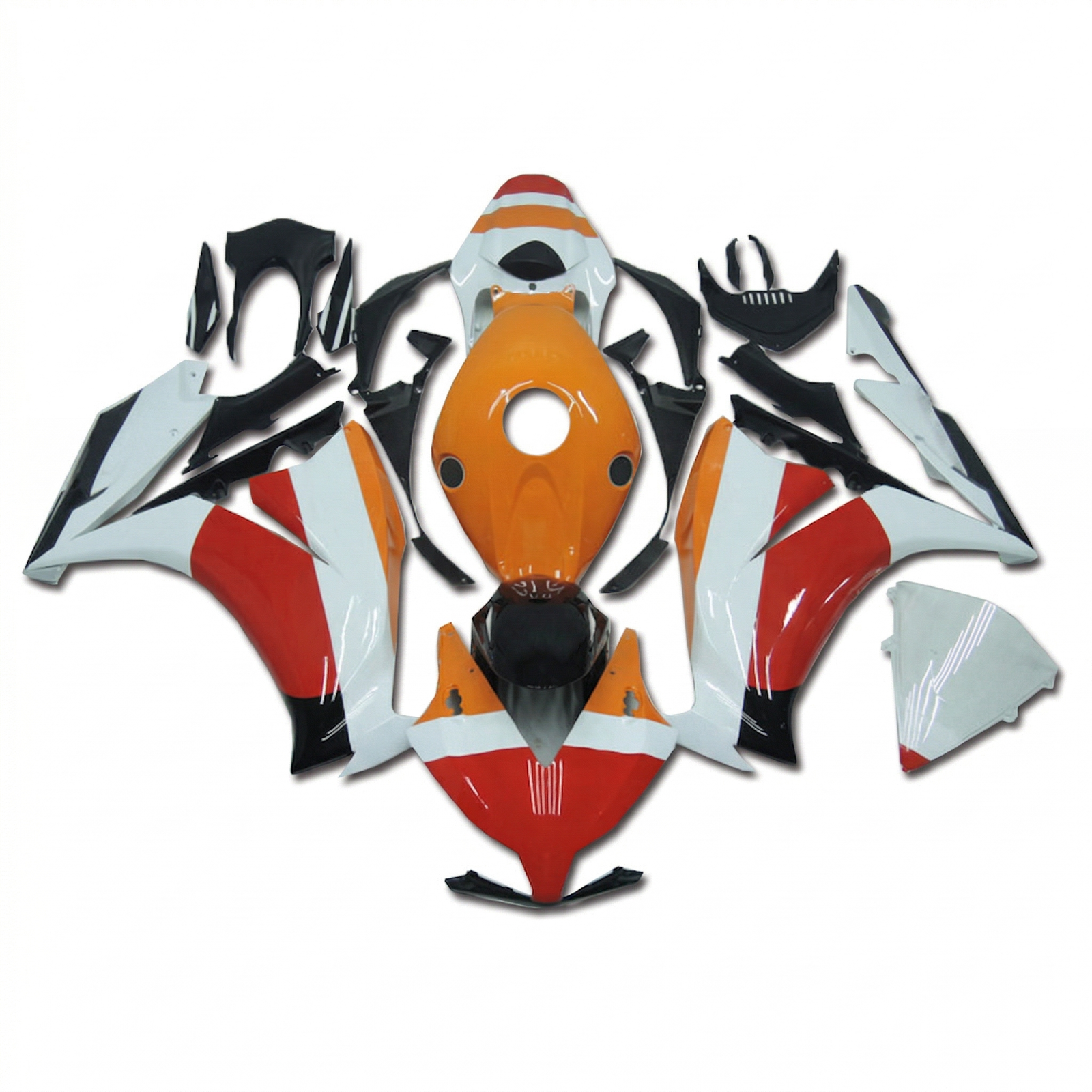NT Injection Bodywork Orange Fairing Kit Fit for Honda 2012-2016
