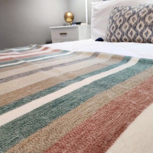 Throw - Alpaca wool throw Blanket | Baby Alpaca Throw Blanket | wool throw