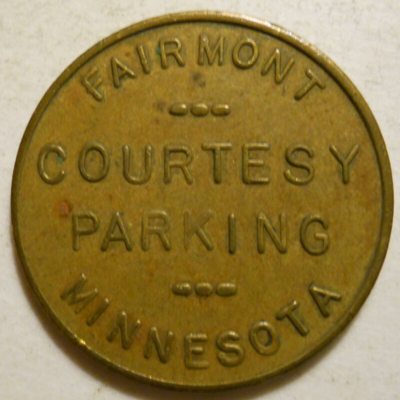 Fairmont, Minnesota parking token - MN3280Aa