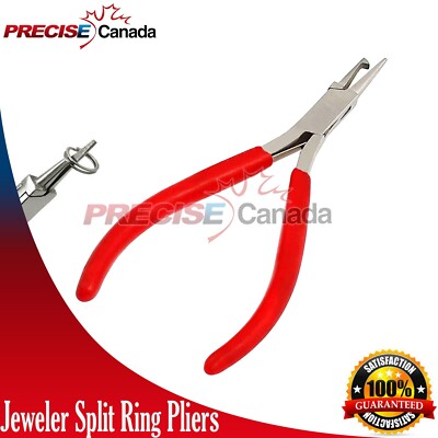 5.25'' MICRO JAW RING PRONG SPLIT RING PLIERS BEADING JEWELRY MAKING TOOL 