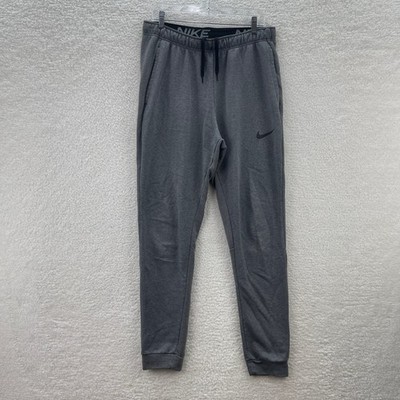 Nike Sweatpants Mens Large Tall Gray Dri-FIT Joggers Gym Training Comfy Workout