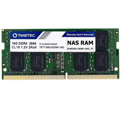 Timetec DDR4-2666 16GB Replacement for Synology D4ECSO-2666-16G DDR4 ECC Unbu...
