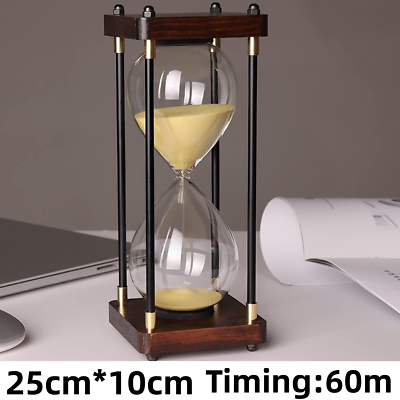 Hourglass on sale decorative glass