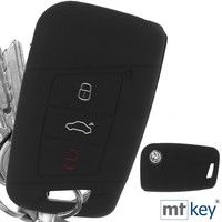 KEYLESS Schlüssel Hülle Schwarz für VW Passat B...