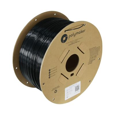 Polymaker Tough PC Filament 1.75mm, Black Polycarbonate Filament 1.75mm 3kg C...