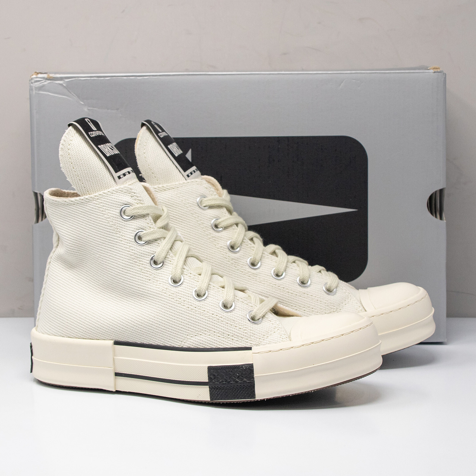 rickowens × converse ct 70 Converse Chuck 70 x DRKSHDW DRKSTR Rick Owens Lily White
