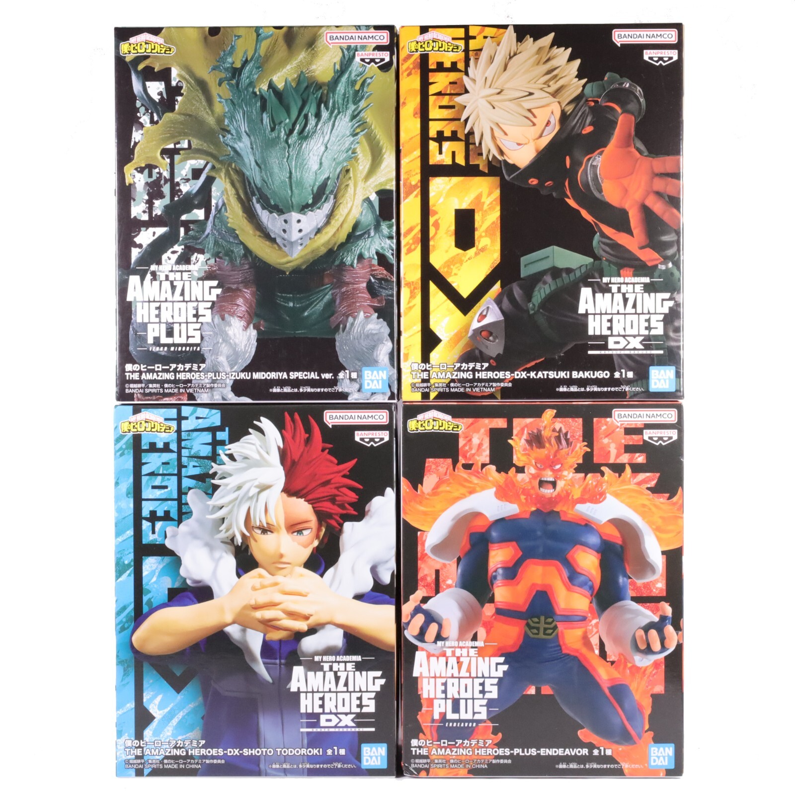 My Hero Academia Figure Midoriya Bakugo Shoto Endeavor