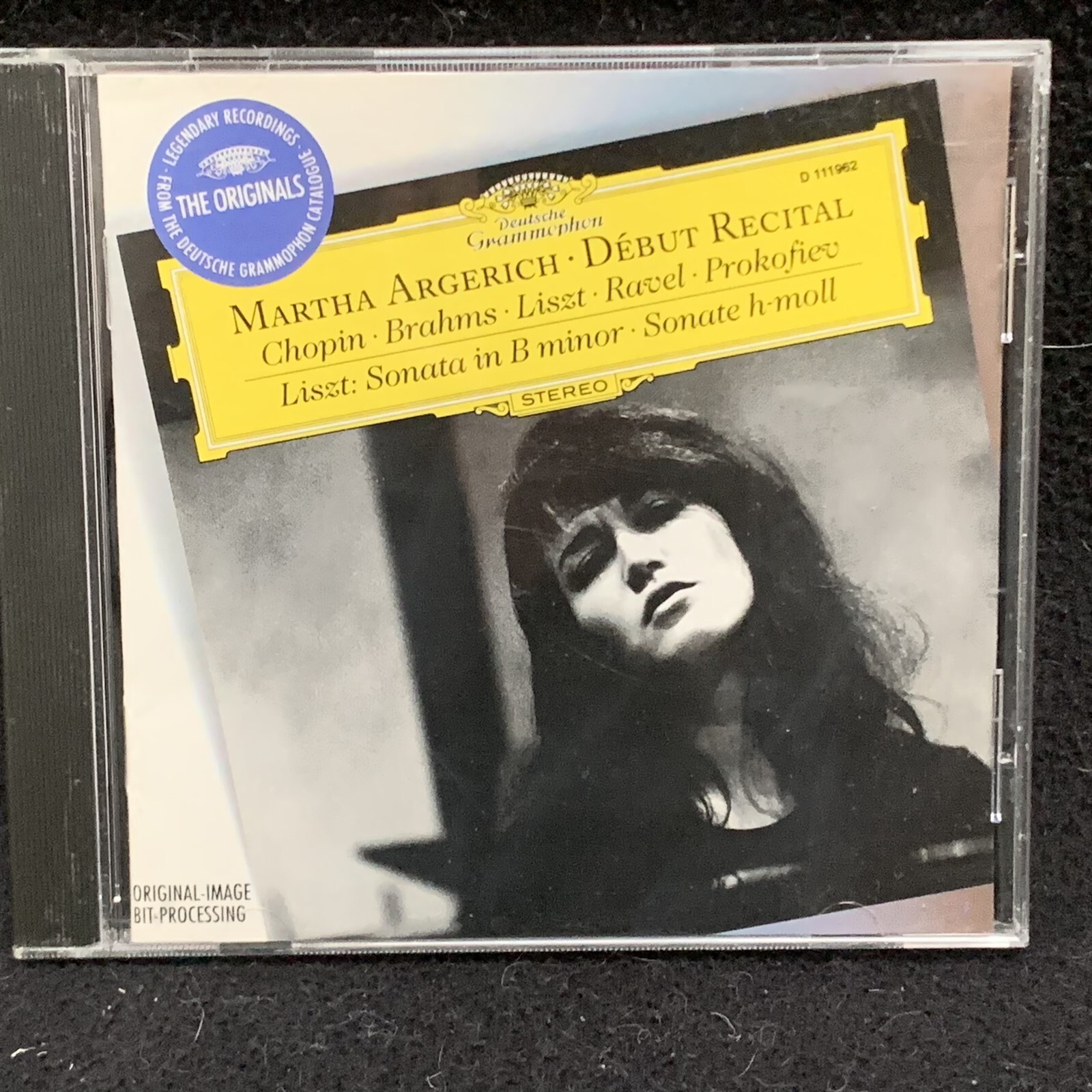 MARTHA ARGERICH piano - DEBUT RECITAL - Chopin Brahms Liszt