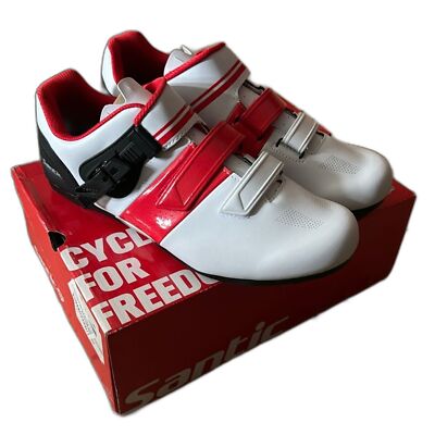Men's Santic Andes Lock-Free Bike Shoes (10.5)