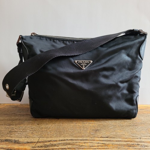 Authentic Y2K Vintage Prada Black Nylon Bag | eBay Authentic Y2K Vintage Prada Black Nylon Bag | eBay